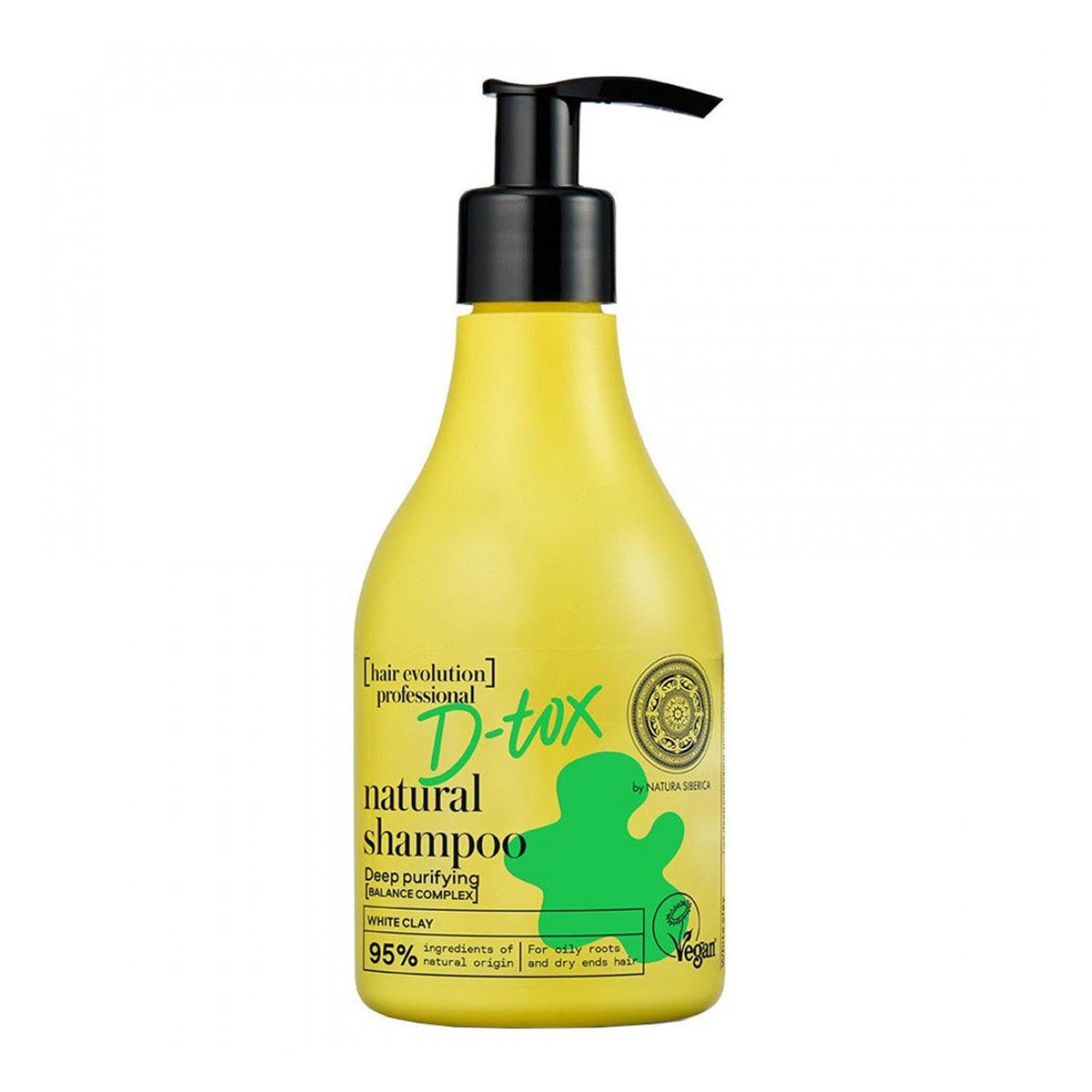 Natura Siberica D-Tox Champu Natural 245Ml